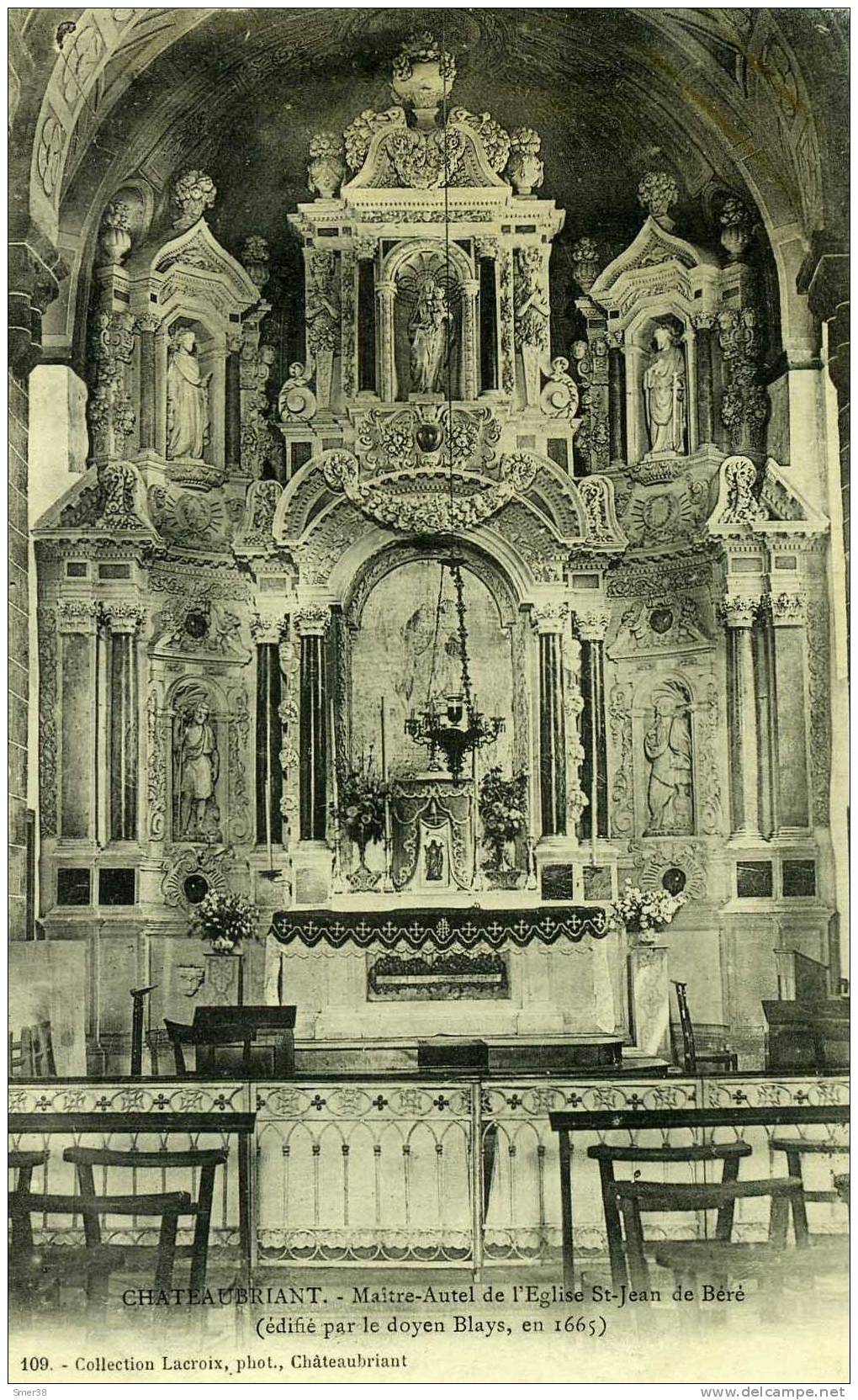 18 - Chateaubriant -  Maitre Autel De L'eglise St Jean De Bere - Châteaumeillant