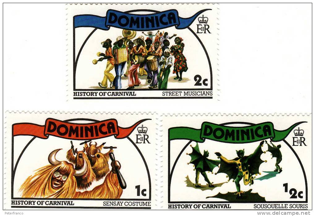 Dominica - Storia Del Carnevale - Carnevale