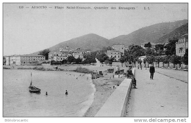 CORSE DU SUD - AJACCIO -159- PLAGE SAINT FRANCOIS - QUARTIER DES ETRANGERS - Ajaccio