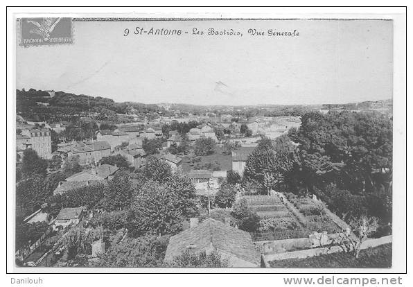 13 // MARSEILLE - SAINT ANTOINE - Les Bastides, Vue Générale N° 9 - Quartiers Nord, Le Merlan, Saint Antoine