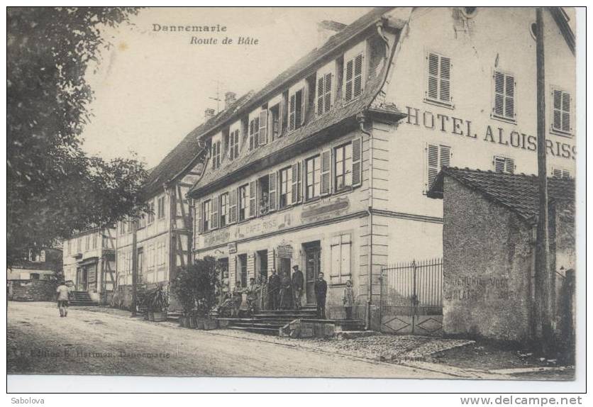 Dannemarie Hôtel Alois Riss Route De Bâle - Dannemarie
