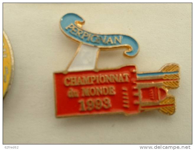 PIN´S TIR A L´ARC - CHAMPIONNAT DU MONDE 93 PERPIGNAN - Bogenschiessen