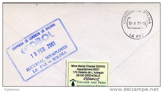 Francia 1989, Yv2600 Arco De Defensa Países Industrializados. 1997 Yv3074 Copa Mundial De Fútbol´98 Circulado A Bolivia - 1998 – France