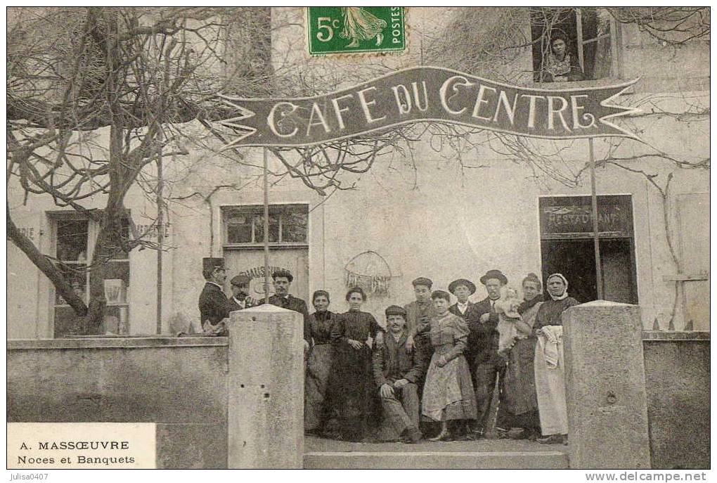 SAINT FLORENT SUR CHER (18) Devanture Café Du Centre A Massoeuvre Propriétaire - Saint-Florent-sur-Cher