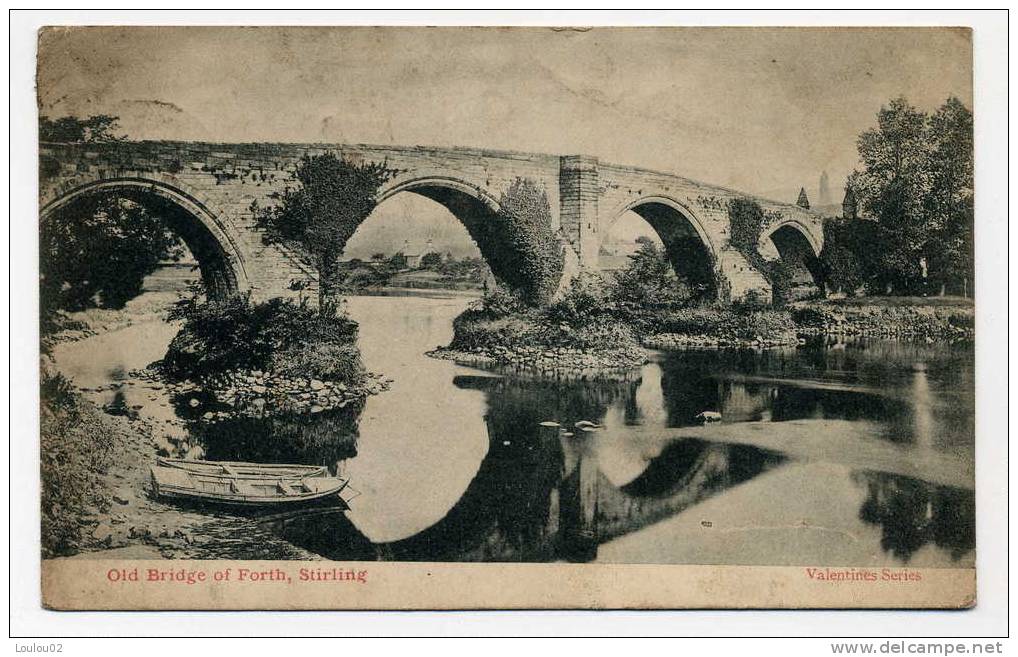 STIRLING - Old Bridge Of Forth - Stirlingshire