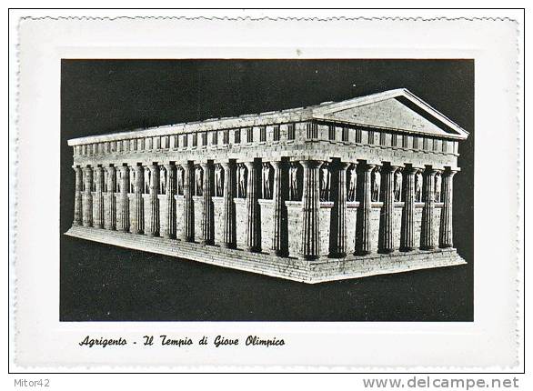 283-Agrigento-Sicilia-Tempio Di Giove Olimpico-Archeologia-G.F.-Nuova - Agrigento