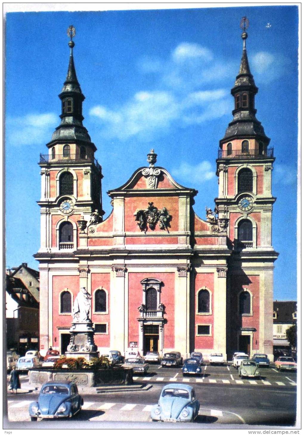 Ludwigsburg,Ev. Kirche Am Marktplatz,1960 - Ludwigsburg