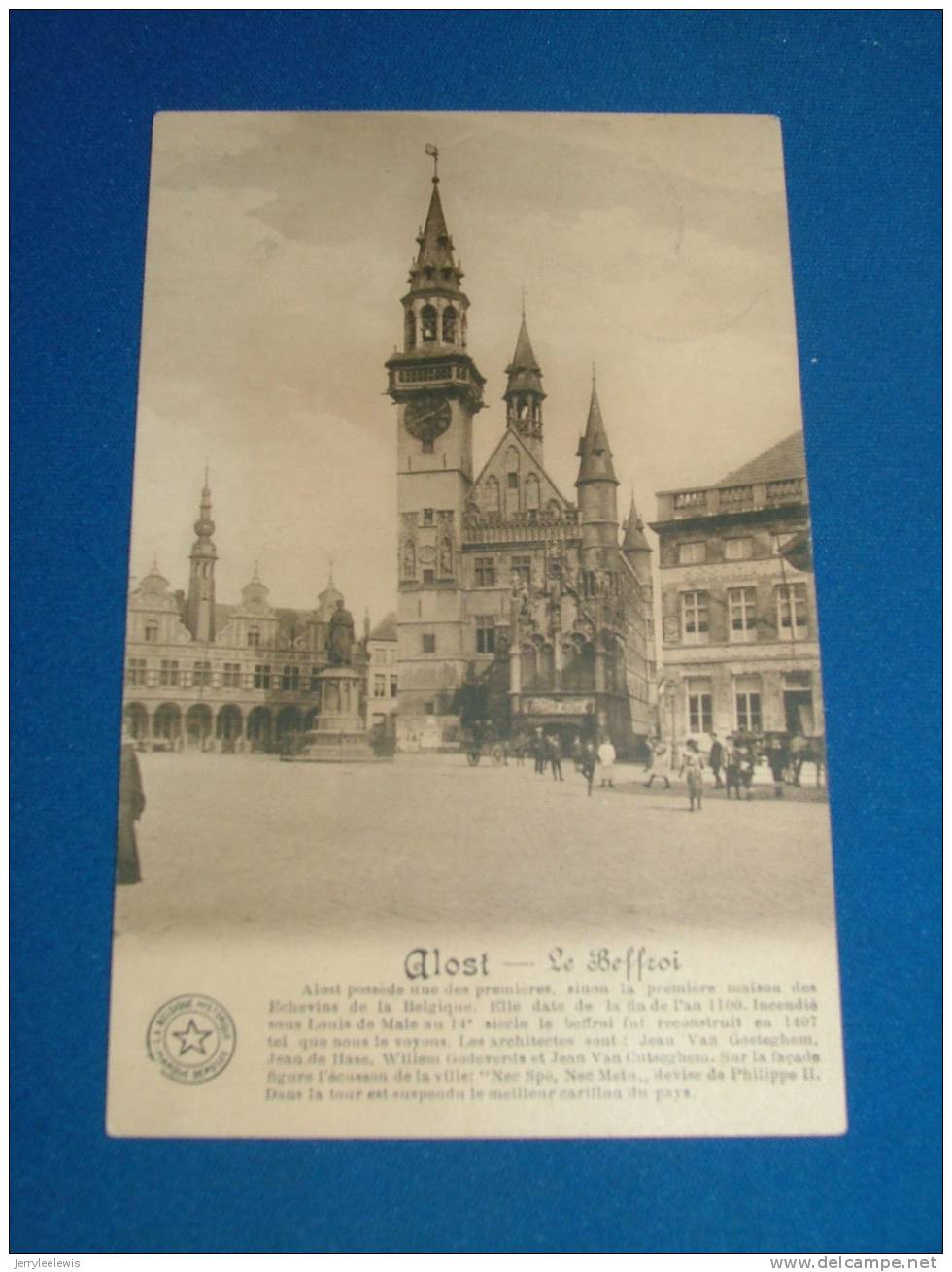 Aalst - Alost  - Le  Beffroi - 1911 - Aalst