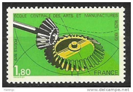 France 1979 Yvert 2066 école Centrale Des  ARTS ET MANUFACTURES NEUF PRIX FIXE - Unused Stamps