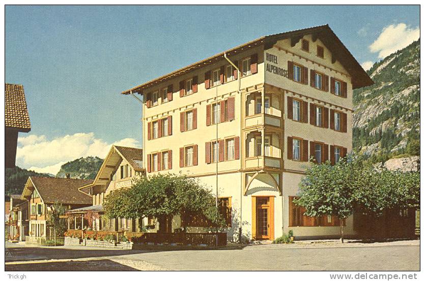 Innertkirchen / Hotel Alpenrose / Fam. Urweider - Innertkirchen