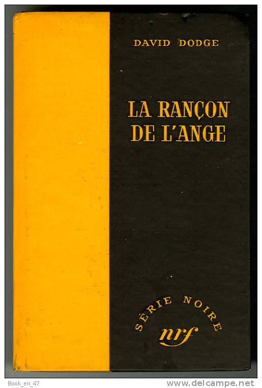 {43100} David Dodge " La Rançon De L´ange " ; Gallimard Série Noire N° 385 , EO (Fr) 1957 . - Série Noire
