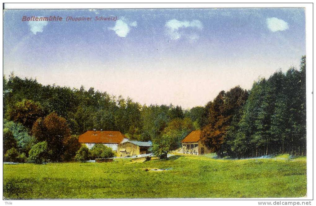 Boltenmühle - Ruppiner Schweiz - Neuruppin