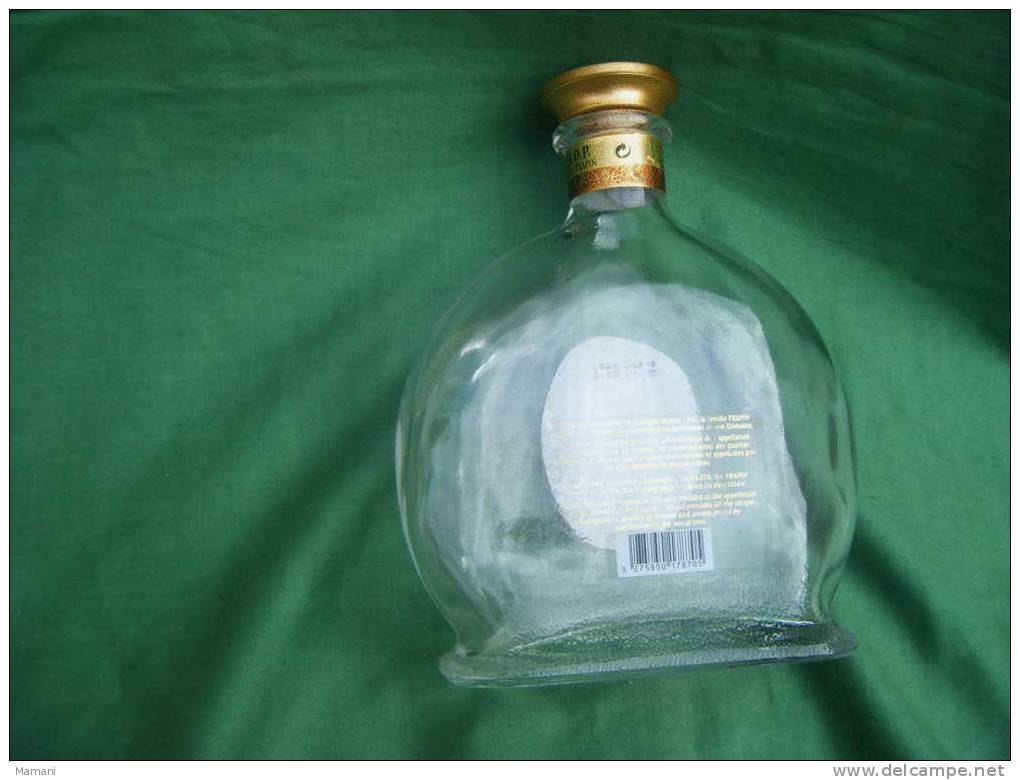 Bouteille Cognac Frapin-vide-avec Son Bouchon -.--grande Champagne-v.s.o.p. Cuvee Rare -70 Cl- - Alcolici