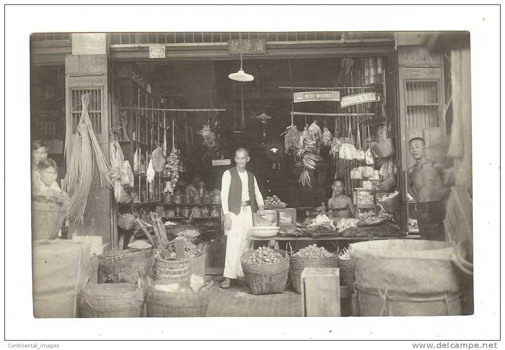 EPICERIE CHINOISE/ SAIGON/ 1931/ SUPERBE TIRAGE ! - Autres & Non Classés