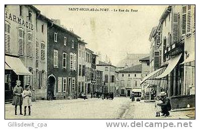 - SAINT NICOLAS De PORT  -  La Rue Du Four - Saint Nicolas De Port