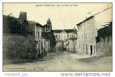 - SAINT NICOLAS De PORT  -  Rue Du Haut-de-Tibly - Saint Nicolas De Port