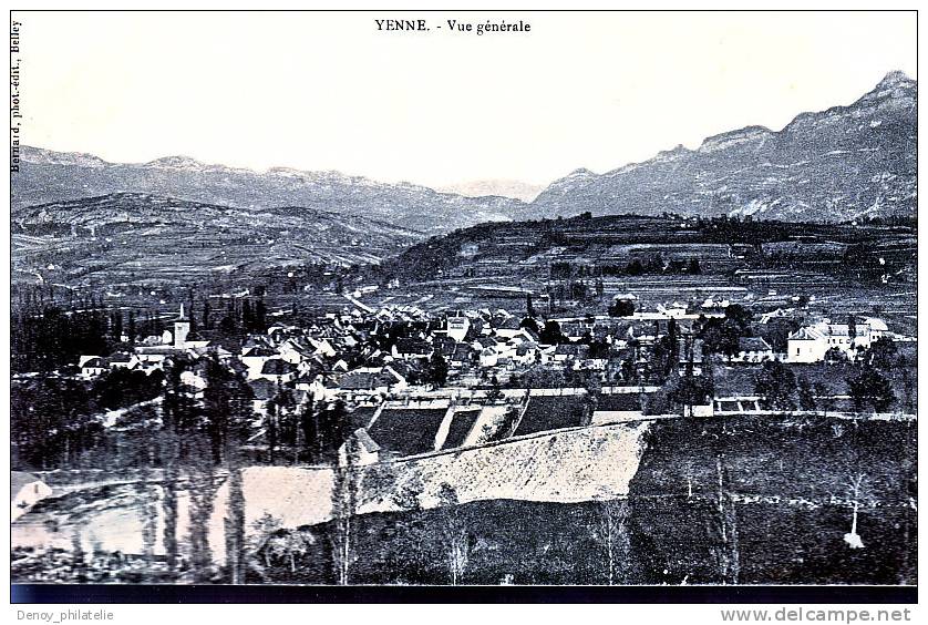 YENNE- VUE GENERALE - Yenne