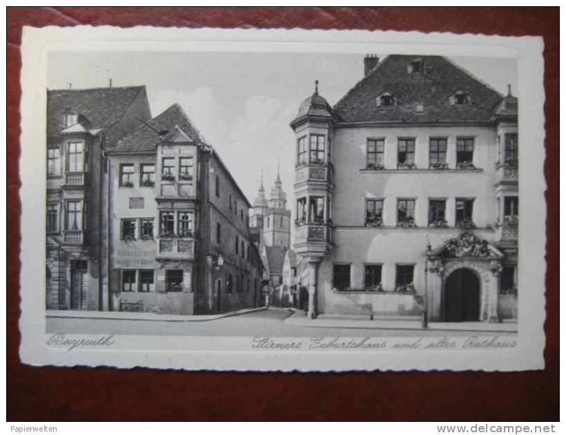 Bayreuth - Stirners Geburtshaus + Altes Rathaus - Bayreuth