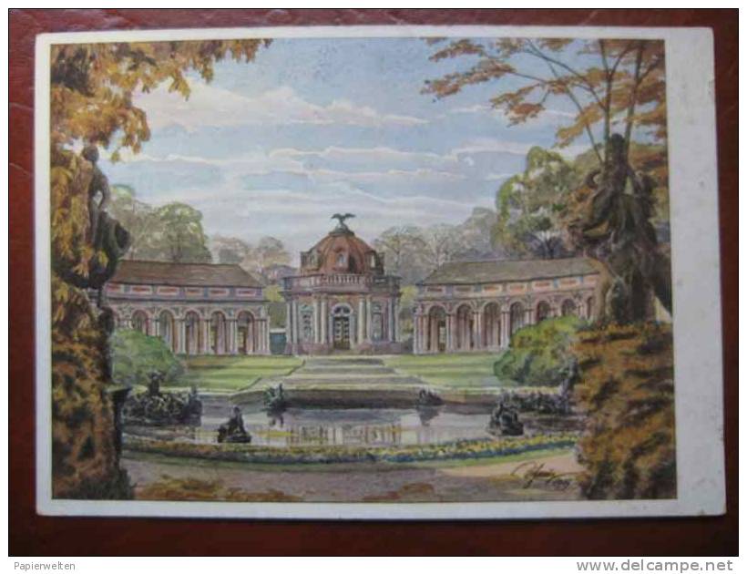 Bayreuth - Künstlerkarte Eremitage - Bayreuth