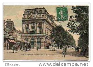 Carte Postale Ancienne Paris - Théâtre De La Renaissance - Spectacles - Paris (15)