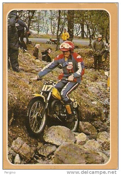 6573/FG/09 - MOTOCICLISMO - Martin Lampkin, Campione Inglese Su SVM 349 - Motorcycle Sport