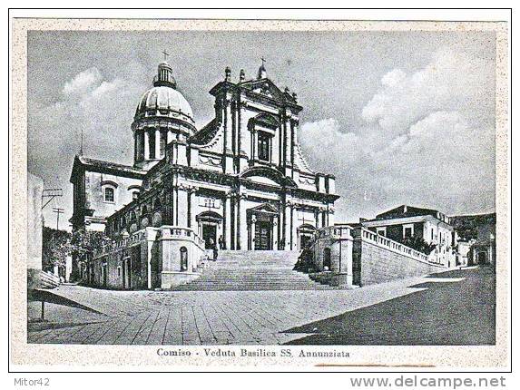 270-Comiso-Ragusa-Sicilia-Basilica SS.Annunziata-Tematica: Chiese-Religione-Nuova-G.F. - Ragusa