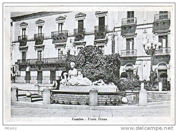 266-Comiso-Ragusa-Sicilia-Fonte Diana-Nuova-Tematica: Fontane-G.F. - Ragusa