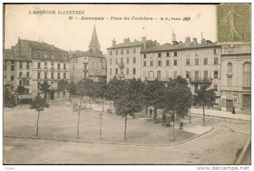 Place Des Cordeliers. - Annonay