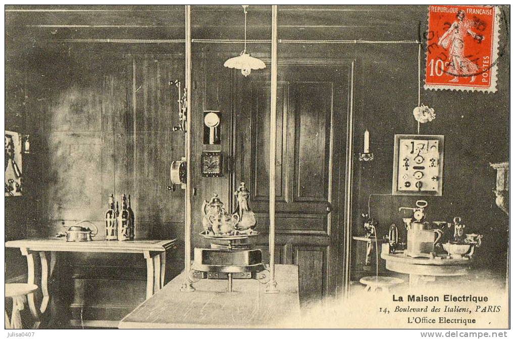 PARIS (IX) Intérieur De La Maison électrique 14 Boulevard Des Italiens - District 09