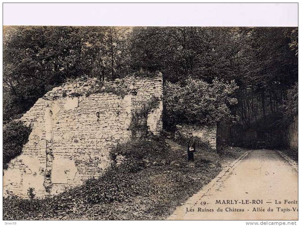 78- Marly Le Roi - La Foret - Les Ruines Du Chateau - Marly Le Roi