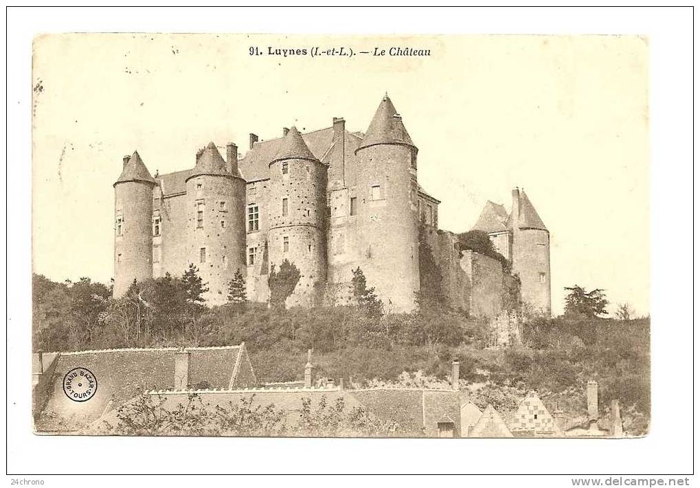 Luynes: Le Chateau (09-1968) - Luynes