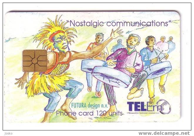 NOSTALGIC COMMUNICATIONS  ( St. Maarten - 120. Units ) * Sint Maarten & Netherlands Antilles - Autres - Amérique