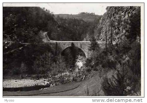 43 YSSINGEAUX Alt 829m Ses Environs Le Pont Du Sablon Sur Les Gorges Du Ramel - Yssingeaux