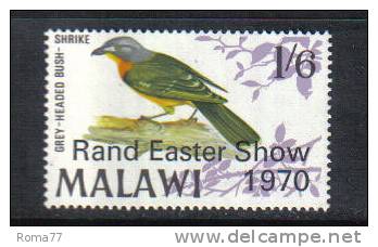 CI1151 - MALAWI , 1/6 Scellini Del 1970 : Rand Easter Show - Malawi (1964-...)