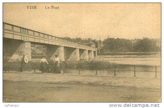 BELGIQUE-ref  596- Visé - Le Pont   - Carte Bon Etat - - Visé