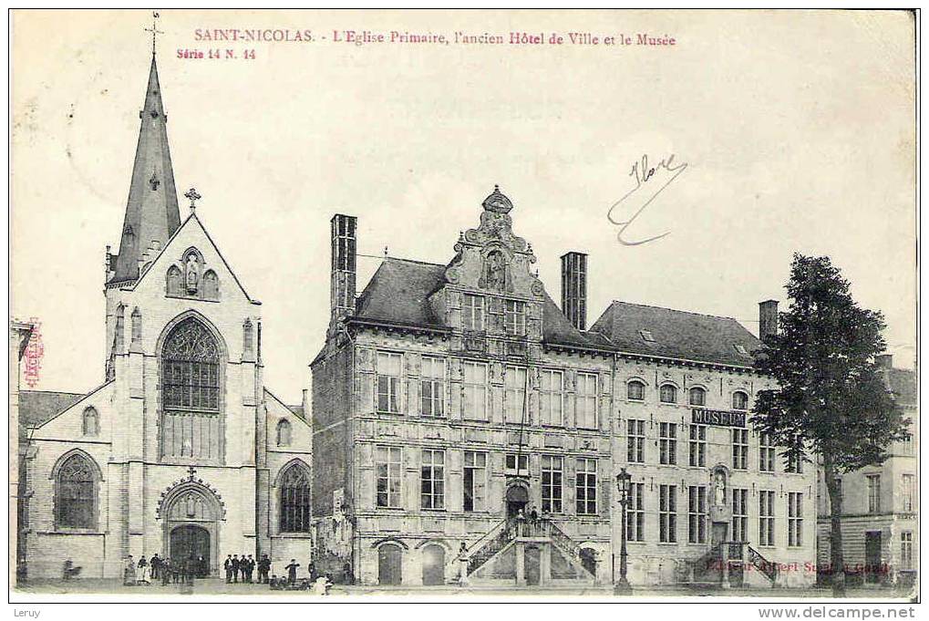 Saint-Nicolas - L'Eglise Primaire, L'ancien Hôtel De Ville Et Le Musée - Sint-Niklaas