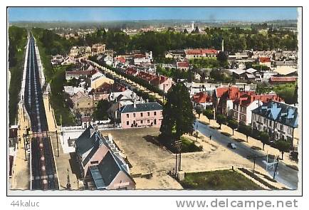 LAMOTTE BEUVRON Quartier De La Gare En Avion Audessus De.... - Lamotte Beuvron