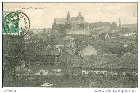 BELGIQUE-ref  530-diest - Panorama  - Carte Bon Etat - - Diest