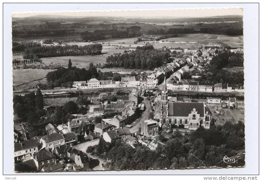 CPSM 59 MORTAGNE DU NORD Vue Generale Aerienne - Autres & Non Classés