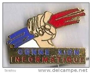 Connexion Informatique La Main Tricolor - Informatique