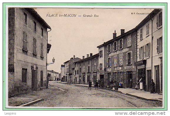 71 - FLACE LES MACON --  Grande Rue - Other & Unclassified