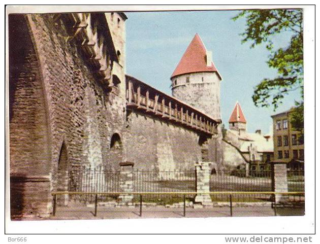 GOOD ESTONIA POSTCARD 1965 - Tallinn - Nooruse Street - Estonia