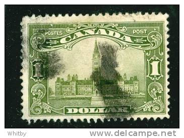 1929 $1.00 Parliament Buildings Issue #159 - Oblitérés