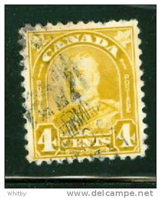 1930 4 Cent King George V Arch Issue #168 - Used Stamps