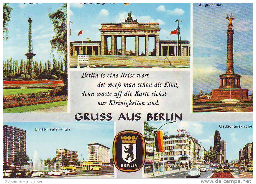 Berlin Mit Mauer - Muro De Berlin