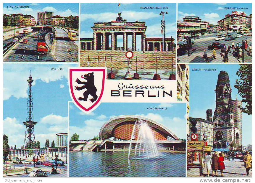 Berlin Mit Mauer - Mur De Berlin