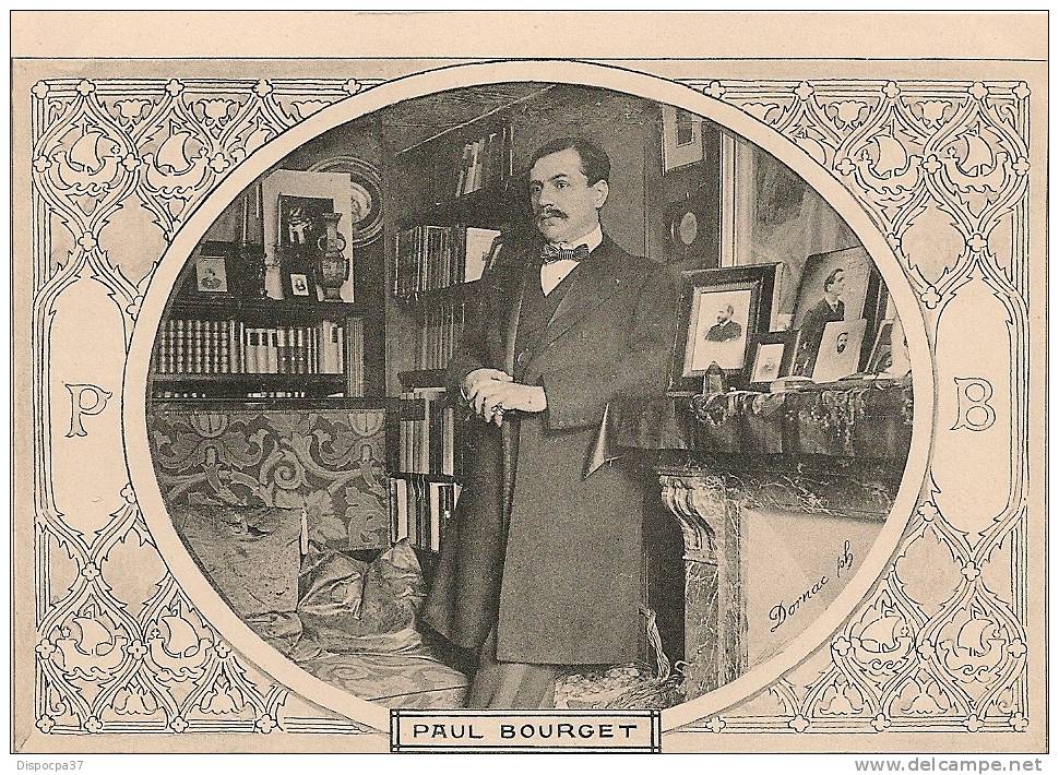 CARTES POSTALES "LES ANNALES"Politiques Et Litteraires//  PAUL BOURGET - TTBE - Filosofia & Pensatori