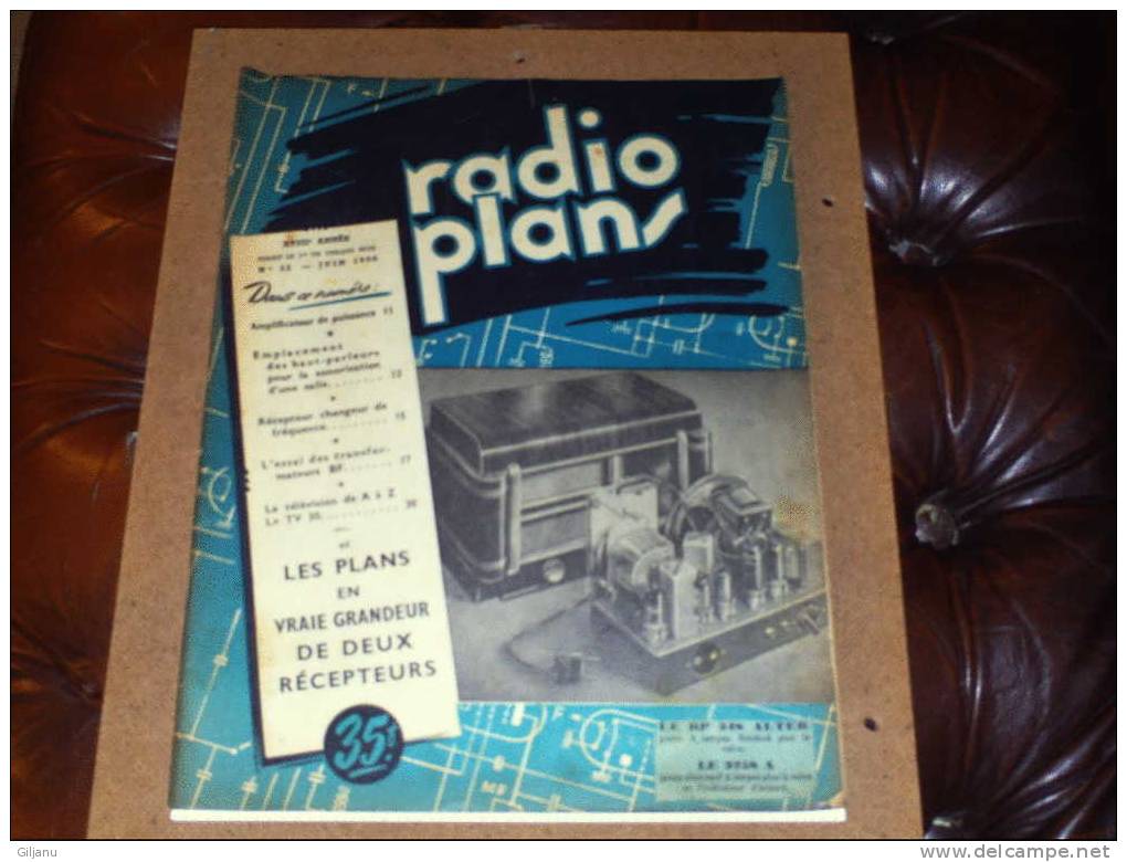 RADIO PLANS  N 32   JUIN 1950 - Science