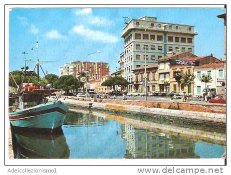 32385)cartolina Illustratoria Viareggio - Porto Canale - Viareggio