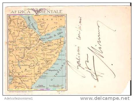 32432)cartolina Illustratoria Postale Africa Orientale In Franchigia - Erythrée